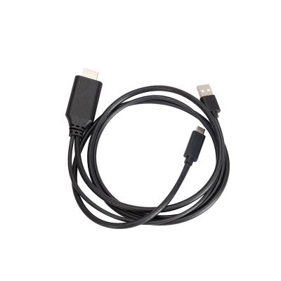 China Perfect Car Quality Black 1M Type C Usb A Male To 4K 8K 1080P High Definition Cable For Macbook Pro TV Laptop for sale