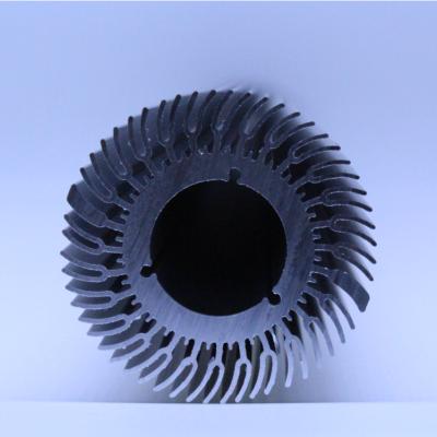 China LED Lights Guangdong Extruded Industrial Aluminum LED Round Heat Sink for sale