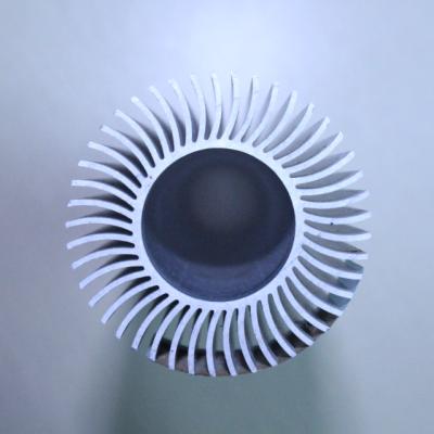 China Custom Radiator Extrusion Special Design Round Aluminum Radiator For Led Lighting for sale