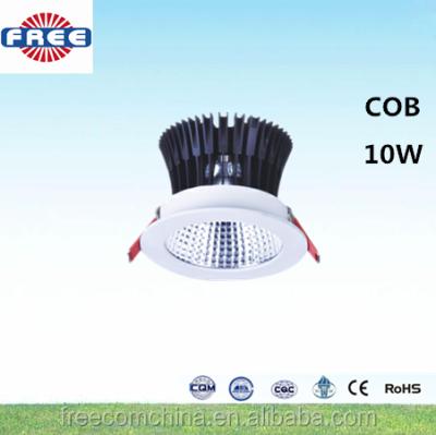 China china suppliers aluminum cob led downlight 10w aluminum led down light housing for sale