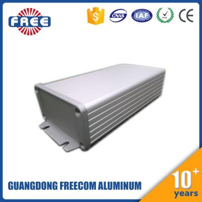 China Aluminum Driver Box Customized Extrusion Enclosure For Electronic /Aluminum Profile LED Driver Box for sale