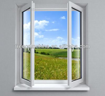 China Bend again! aluminum frame folding windows (aluminum windows profile) for sale