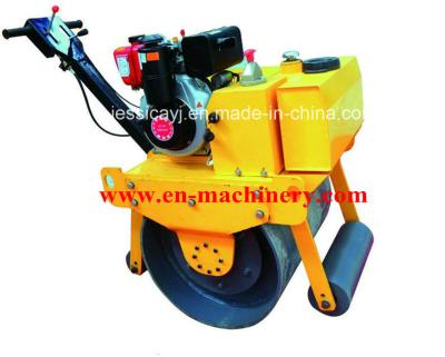 China Walk Behind Construction Machinery Single Drum Road Roller Of Concrete Tools for sale