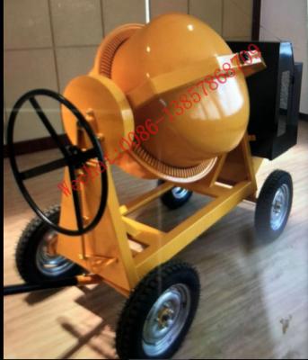 China Mobile Concrete Mixer Machine 350L Small Gasoline Diesel Seft-Load Concrete Mixer en venta