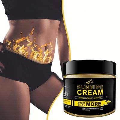 China Weight Loss Custom Logo Hot Cream Cellulite Firming Body Fat Burning Building Massage Weight Losing Shaping Waist Abdomen Slimming Cream for sale