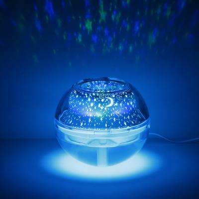 China Sky LED Projector USB Air Diffuser Crystal Night Light Humidifier for sale