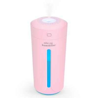 China 7 Color LED Lights 7 Color LED Light Charging Ultrasonic Air Humidifier For Car Room Office for sale