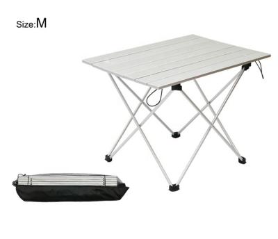 China Small Folding Outdoor Camping Camping BBQ Table M Size Singda Lightweight Lightweight Foldable Camping Table Beach BBQ Aluminum Splicing Table Mini for sale