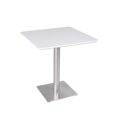 China Antique White Stainless Steel Coffee Table for sale