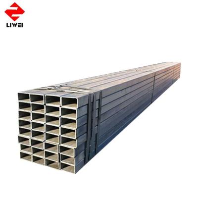 China Hard Structure Pipe Galvanized G40 Iron Full Pipe With Square Hollow Section for sale