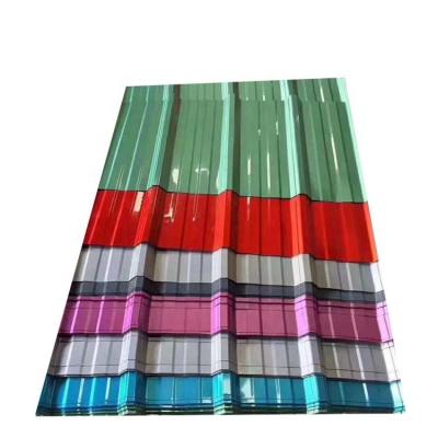 China Construction 20 22 24 Gauge Corrugated Steel Sheeting for sale