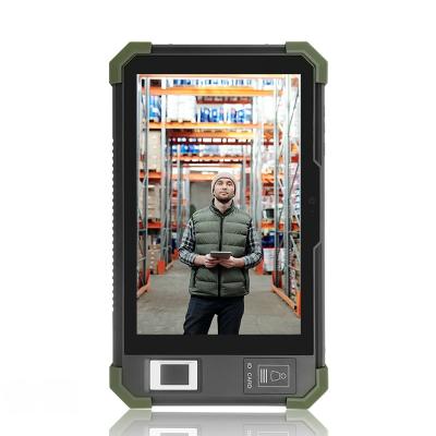 China Waterproof 8 Inch IP65 Industrial Tablet Biometric Fingerprint Recognition 5600 mAh Rugged Tablet for sale