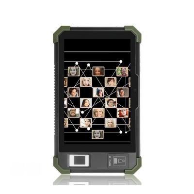 China Waterproof 5600 mAh Rugged Tablet Originally Manufactured Biometric Fingerprint Recognition Tablet for sale