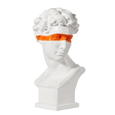 China De abstracte Glasvezel Roman Head Statue van de Huisdecoratie Te koop