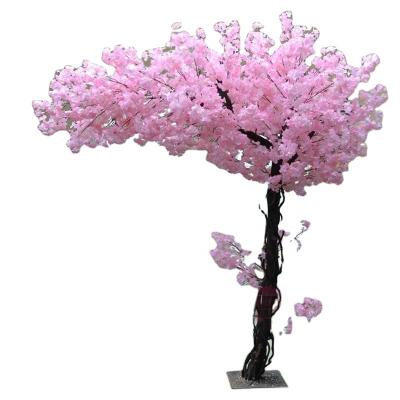 China Stabilisierte 140cm UVhöhe Fiberglas-künstliche Cherry Blossom Treess wasserdicht zu verkaufen