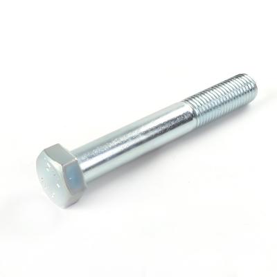 China hot sale 40Cr grade 10.9 high strength hex bolt / din933 din931 and nut steel blue zinc for sale