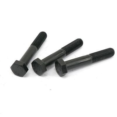 China 40Cr Gr10.9 Black 40Cr ISO4014 High Tensile Assorted Motorcycle Hex Head Bolts for sale