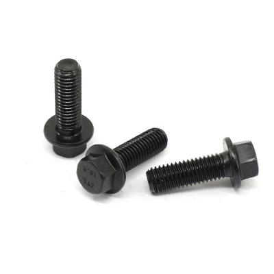 China 10B21 DIN6921 GB5787 High Quality Best Selling High Quality Thread Serrated Hex Head Full Flange Bolt for sale