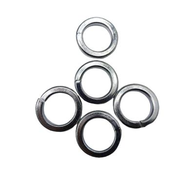 China Galvanized Flat Washer DIN127 M22 Carbon Steel Spring Lock Bolt And Nut Spring Washer for sale