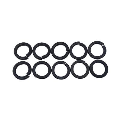 China Black Gr6 DIN127 M12 Standard Carbon Steel Spring Washer Nuts Anchor Bolt Spring Washer for sale