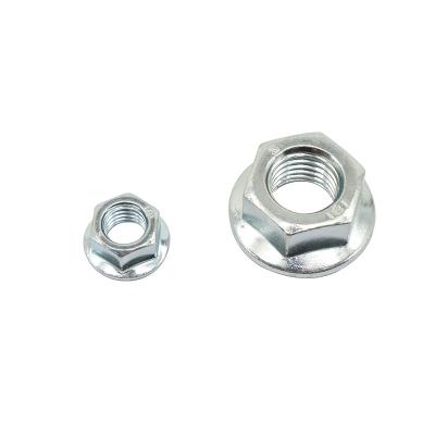 China Factory Wholesale Porcelain Heavy Industry DIN6923 35K Galvanized Various Sizes Hex Serrated Flange Nuts for sale