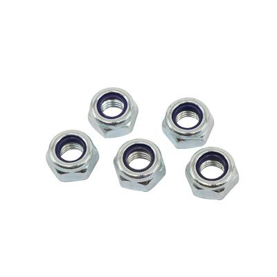 China China DIN985 Heavy Industry Factory Direct Sales Classes All Carbon Steel Hex Flange Galvanized Head Nut for sale