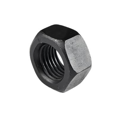 China DIN934 Heavy Industry Black Porcelain Sizes All Galvanized Carbon Steel High Strength Hex Nuts And Bolts for sale