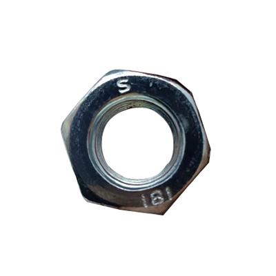 China DIN934 35K M18 Various Sizes Heavy Industry China Carbon Steel Galvanized Hex Nuts Standard Size for sale