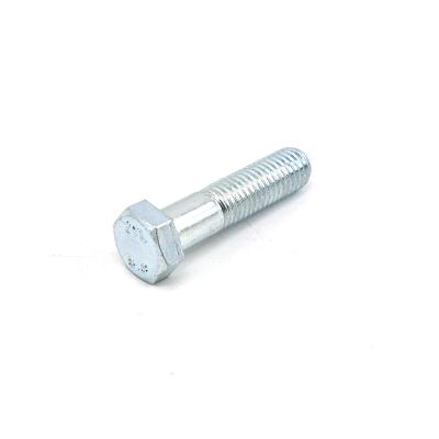 China factory direct sales 10B21 of galvanized din931 din933 half thread hex bolt and nut steel hex screw for sale