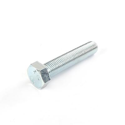 China 40cr new arrive full thread din960 plain hex steel screw bolt and nut for sale