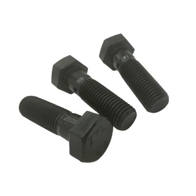 China 10B21 din931 high strength 8.8 grade 10.9 motorcycle hex head bolt and nut for sale