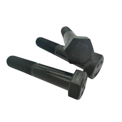 China All Sizes 40Cr ISO4014 40Cr Grade High Tensile Hex 8.8 10.9 High Tensile Bolt And Nut for sale