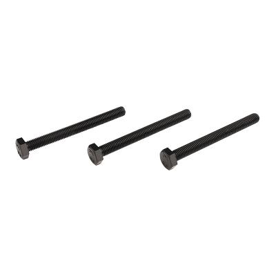 China High Quality Custom Machinery DIN933 10B21 Grade 8.8 Hex Bolt Black Oxide for sale