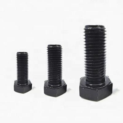 China Housing Constructions Manufacturing Factory Carbon Steel DIN933 Hex Head Bolts M8~M48 High Strength For Construction And Car for sale