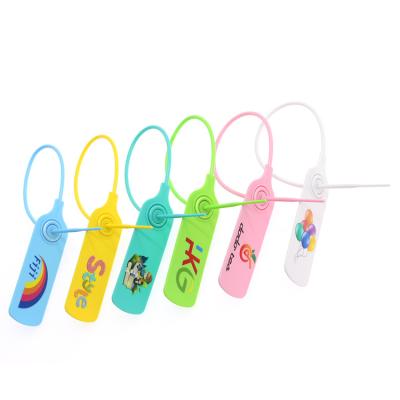 China High Quality Viable UV Hang Tag Fold Color Print Security Seal Label Clothes Plastic Clothing Tags for sale