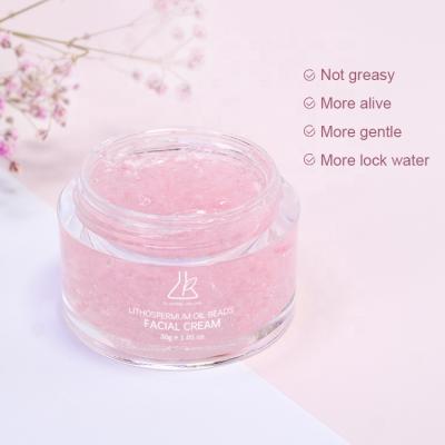 China Natural Pearl Oil Lithospermum Face Beauty Cream Acne Anti Aging Collagen Essential Facial Cream For Oily Face for sale