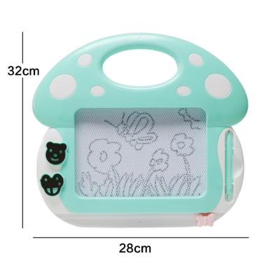 China Latest Arrival Hot Selling Cute Kids Stationery Colorful Magnetic Drawing Board Plastic For Children for sale