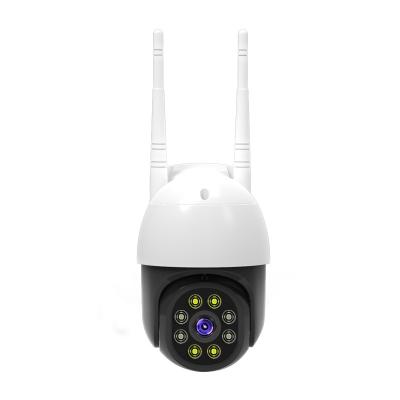 China Outdoor NIGHT VISION Tuya WiFi Dome IP Camera work with smartlife for sale