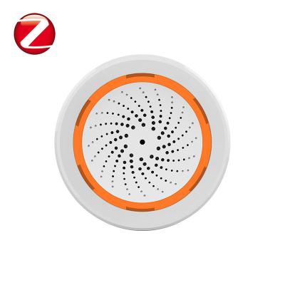 China tuya zigbee siren alarm with temperature and humidity sensor SR02ZB for sale