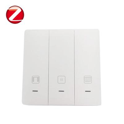 China zigbee smart tuya EU curtain push switch remote control work with alexa and google amazon home PCS02ZBE for sale