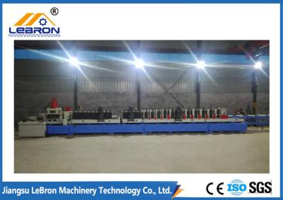 China Pre Cutting Later Punching Type Cable Tray Roll Forming Machine Automatic controlled by PLC system for sale