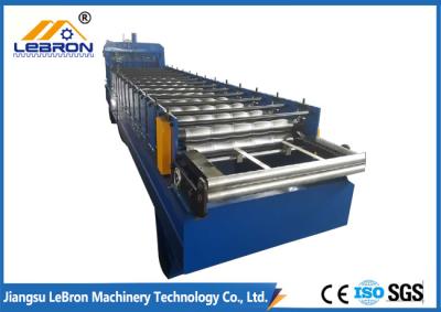 China 2018 new type color steel glazed tile roll forming machine PLC control automatic made in china blue color for sale