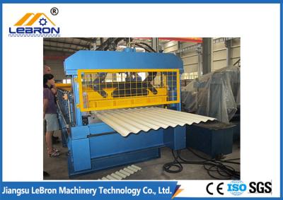 China 2018 new corrugated roof sheet roll forming machine plc system automatic type made in china for sale