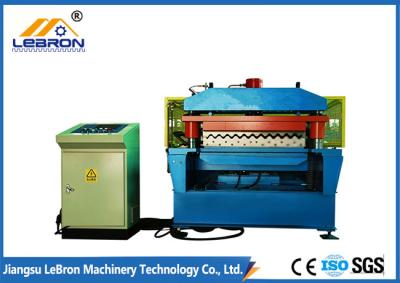 China 2018 New design Corrugated Roof Sheet Roll Forming Machine made in china PLC Control Automatic for sale