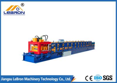 China Automatic CNC Control High Speed C Purlin Roll Forming Machine at factory direct sell price Blue color for sale