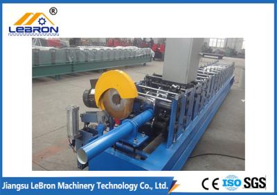 China Factory Directly Sell Round and Rectangular Steel Downspout Roll Forming Machine 2018 new design CNC Control for sale