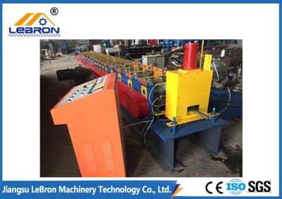 China Best serviceMitsubishi PLC Control Solar Strut Roll Forming Machine made in China yellow and blue color best type for sale