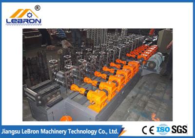 China New design Mitsubishi PLC Control Automatic Solar Strut Roll Forming Machine made in China for sale