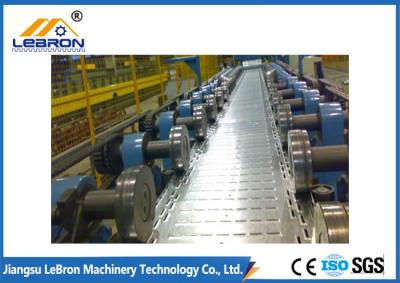 China Blue color Supplier automatic PLC Control Cable Tray Roll Forming Machine 2018 new design made in China for sale