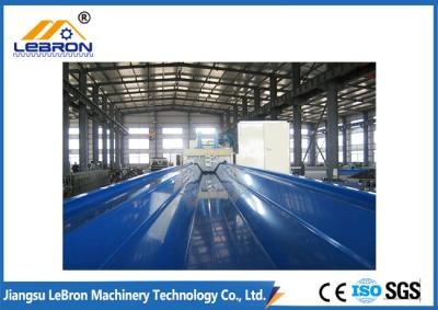 China PLC control system K Span Roof Panel Roll Forming Machine 2018 new type made in china Blue color for sale